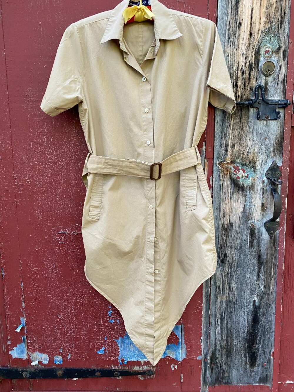 Opening Ceremony Short Sleeve Shirt Dress